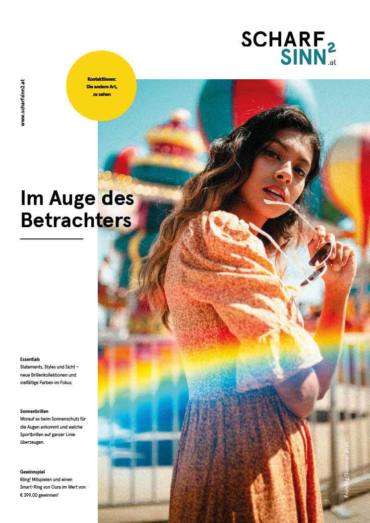 Titelblatt Optikzeitung Frühjahr 2025