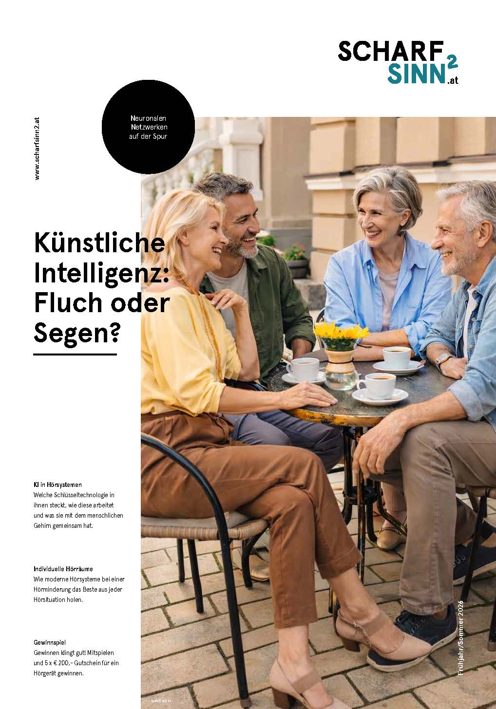 Titelseite Akustikzeitung Frühjahr 2026